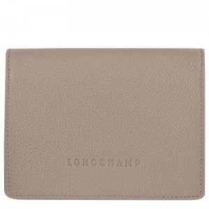 Longchamp Le Foulonné Wallet Turtledove | 01352-NXBU