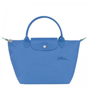 Longchamp Le Pliage Green S Handbag Cornflower | 23640-GYBR